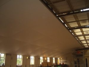 Internal Ceiling in Progress